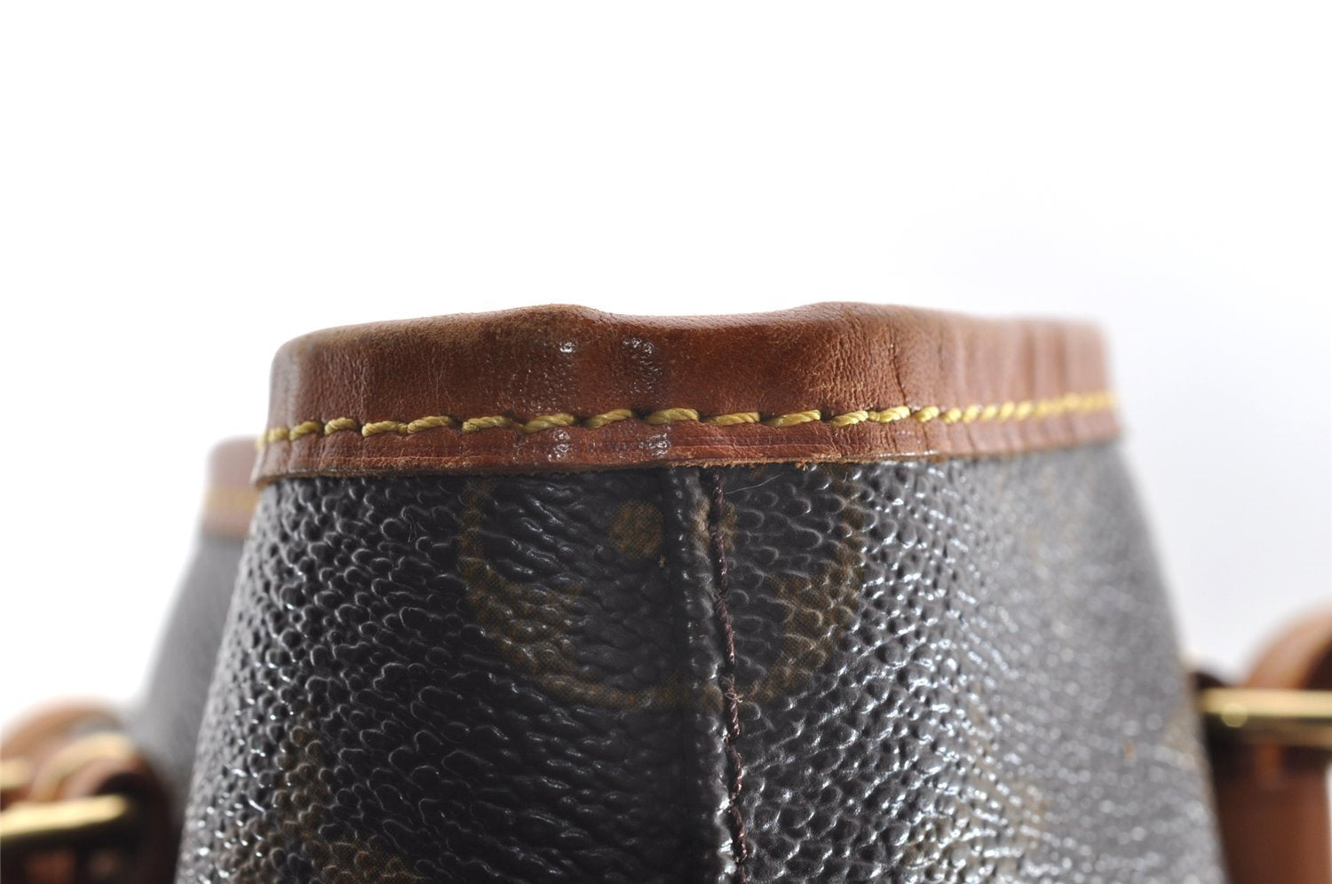 Authentic Louis Vuitton Monogram Bucket GM Shoulder Tote Bag M42236 Junk 5412I