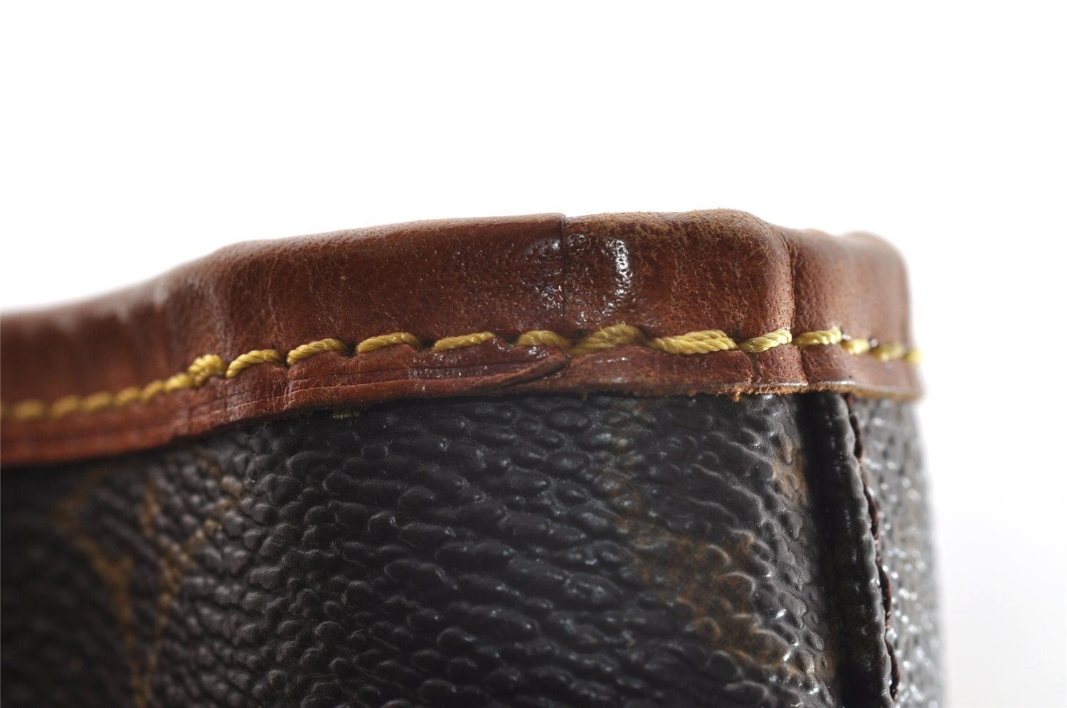 Authentic Louis Vuitton Monogram Bucket GM Shoulder Tote Bag M42236 Junk 5412I