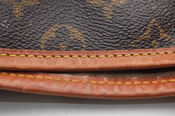 Authentic Louis Vuitton Monogram Bucket GM Shoulder Tote Bag M42236 Junk 5412I