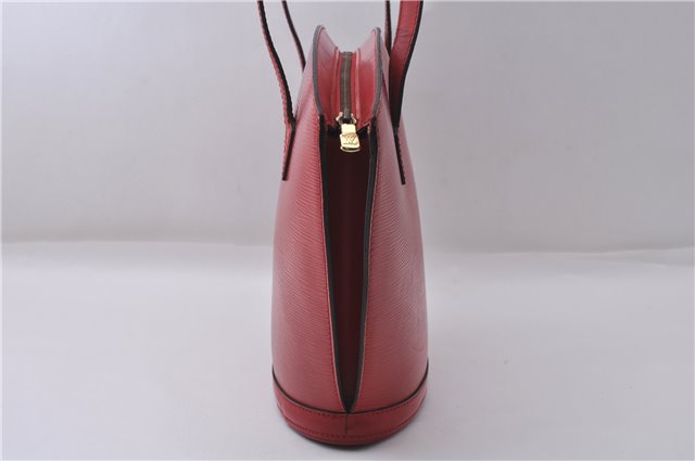 Auth Louis Vuitton Epi Saint Jacques Poignier Long Shoulder Bag M52337 Red 5413D