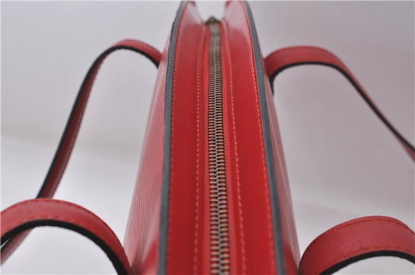 Auth Louis Vuitton Epi Saint Jacques Poignier Long Shoulder Bag M52337 Red 5413D