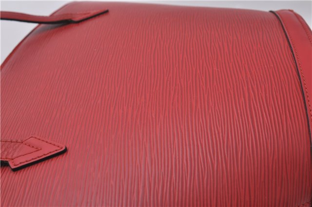 Auth Louis Vuitton Epi Saint Jacques Poignier Long Shoulder Bag M52337 Red 5413D