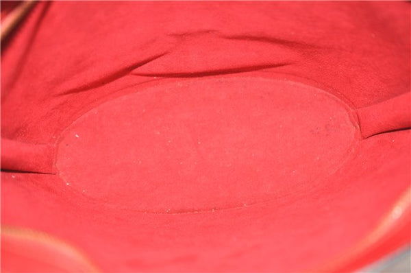 Auth Louis Vuitton Epi Saint Jacques Poignier Long Shoulder Bag M52337 Red 5413D