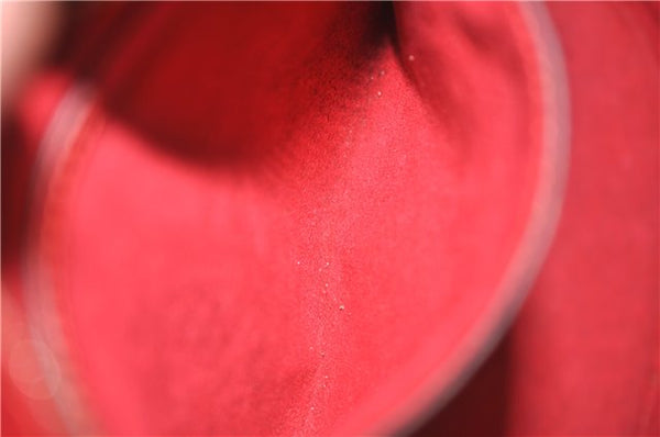 Auth Louis Vuitton Epi Saint Jacques Poignier Long Shoulder Bag M52337 Red 5413D