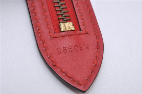 Auth Louis Vuitton Epi Saint Jacques Poignier Long Shoulder Bag M52337 Red 5413D