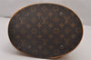 Authentic Louis Vuitton Monogram Bucket GM Shoulder Tote Bag M42236 Junk 5413I