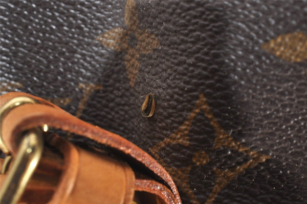 Authentic Louis Vuitton Monogram Bucket GM Shoulder Tote Bag M42236 Junk 5413I