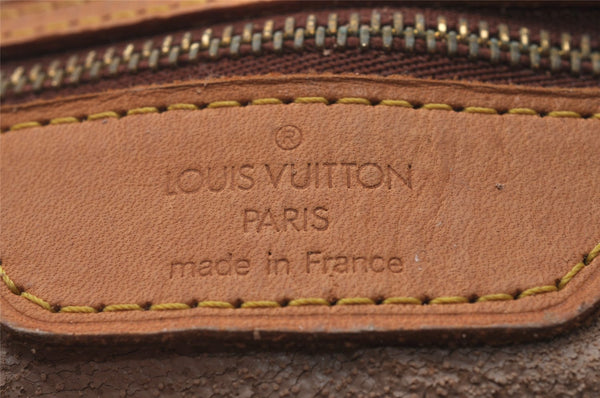 Authentic Louis Vuitton Monogram Bucket GM Shoulder Tote Bag M42236 Junk 5413I