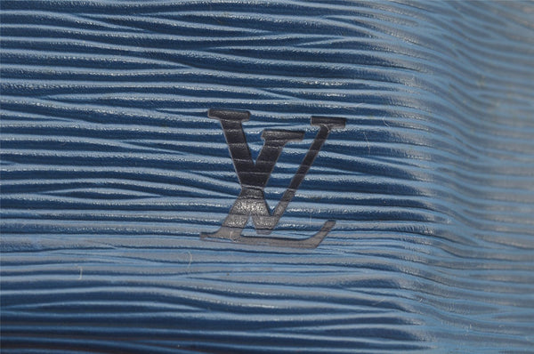 Auth Louis Vuitton Epi Noe Tricolor Red Blue Green M44084 Drawstring Bag 5414I