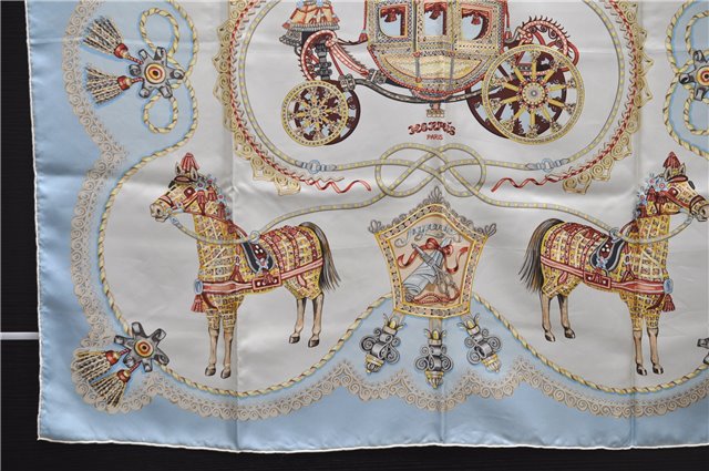 Authentic HERMES Carre 90 Scarf 