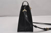 Authentic Louis Vuitton Epi Capucines Shoulder Cross Bag Black M52342 LV 5415I