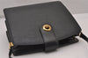Authentic Louis Vuitton Epi Capucines Shoulder Cross Bag Black M52342 LV 5415I