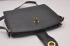 Authentic Louis Vuitton Epi Capucines Shoulder Cross Bag Black M52342 LV 5415I