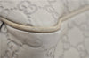 Authentic GUCCI Guccissima Twins Leather Shoulder Hand Bag 232957 Ivory 5416E