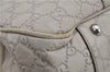 Authentic GUCCI Guccissima Twins Leather Shoulder Hand Bag 232957 Ivory 5416E