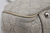 Authentic GUCCI Guccissima Twins Leather Shoulder Hand Bag 232957 Ivory 5416E