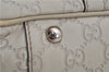 Authentic GUCCI Guccissima Twins Leather Shoulder Hand Bag 232957 Ivory 5416E