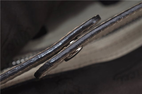 Authentic GUCCI Guccissima Twins Leather Shoulder Hand Bag 232957 Ivory 5416E