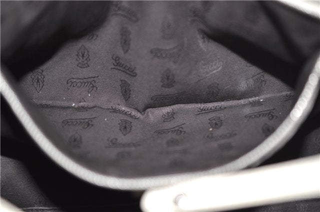 Authentic GUCCI Guccissima Twins Leather Shoulder Hand Bag 232957 Ivory 5416E