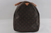 Authentic Louis Vuitton Monogram Keepall 55 Travel Boston Bag M41424 LV 5416I