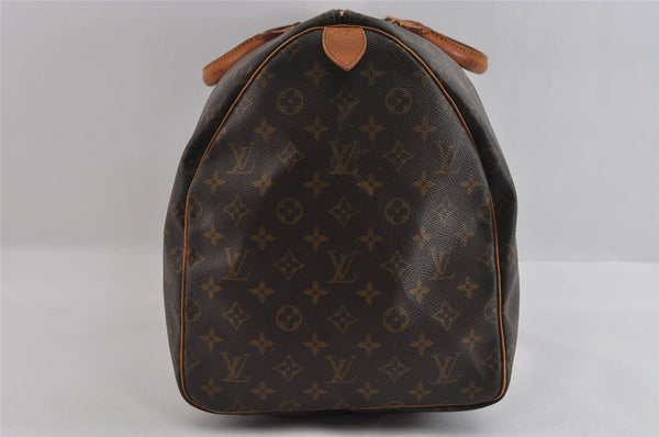 Authentic Louis Vuitton Monogram Keepall 55 Travel Boston Bag M41424 LV 5416I