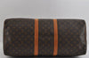 Authentic Louis Vuitton Monogram Keepall 55 Travel Boston Bag M41424 LV 5416I