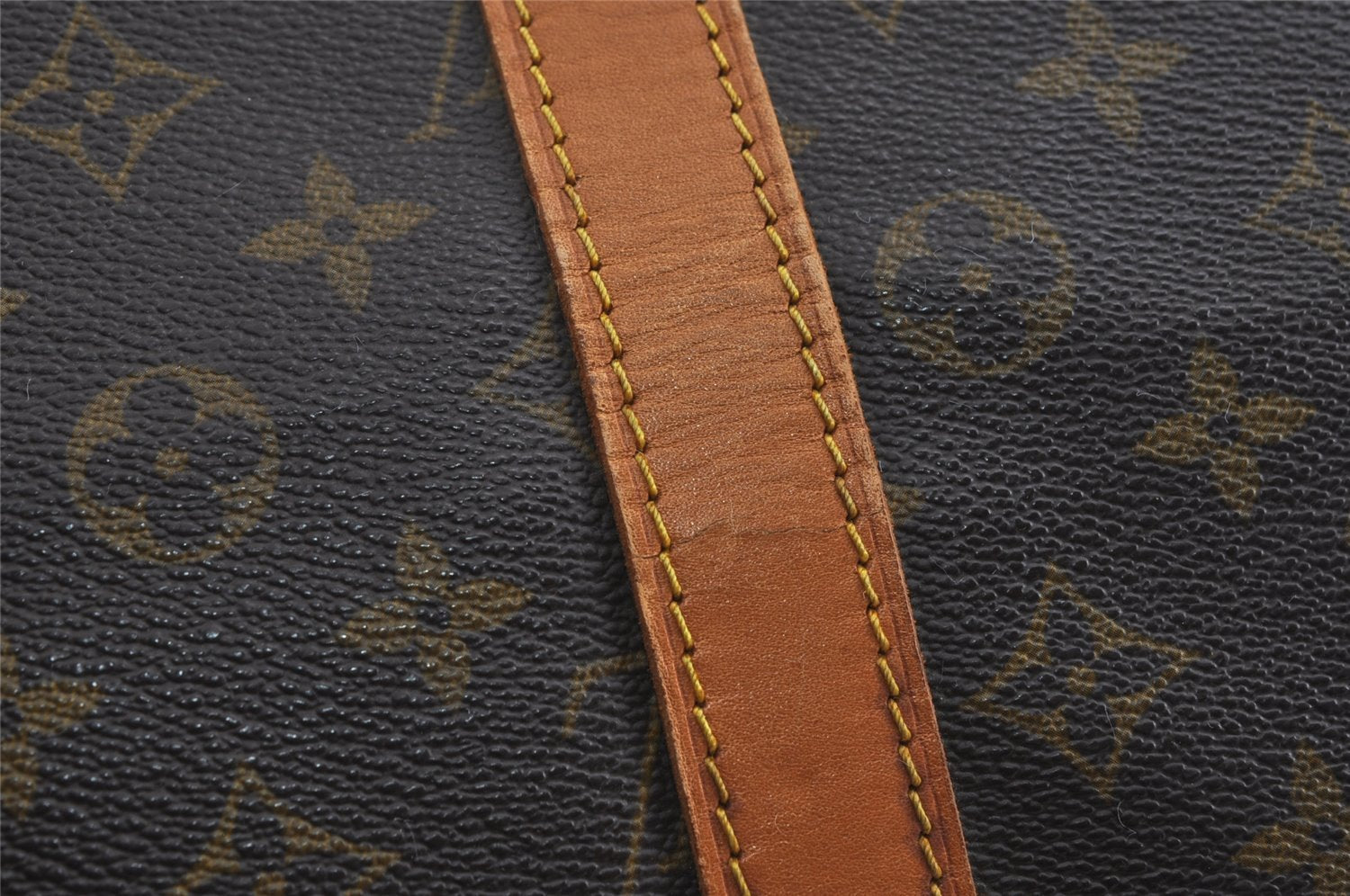 Authentic Louis Vuitton Monogram Keepall 55 Travel Boston Bag M41424 LV 5416I