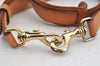 Authentic Louis Vuitton Leather Shoulder Strap Beige 40.6-47.6" LV 5418I