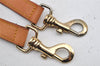 Authentic Louis Vuitton Leather Shoulder Strap Beige 40.6-47.6" LV 5418I