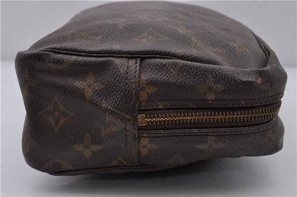 Auth LOUIS VUITTON Monogram Trousse Toilette 28 Clutch Hand Bag M47522 LV 5419C