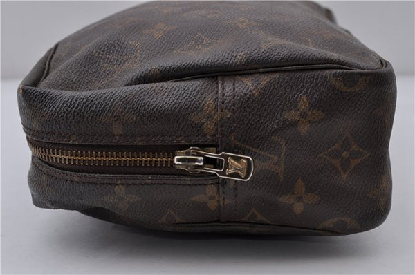 Auth LOUIS VUITTON Monogram Trousse Toilette 28 Clutch Hand Bag M47522 LV 5419C