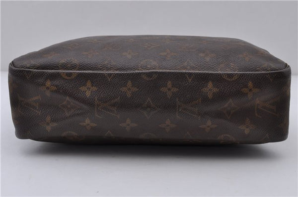 Auth LOUIS VUITTON Monogram Trousse Toilette 28 Clutch Hand Bag M47522 LV 5419C