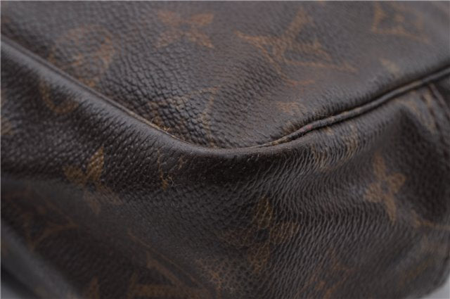 Auth LOUIS VUITTON Monogram Trousse Toilette 28 Clutch Hand Bag M47522 LV 5419C