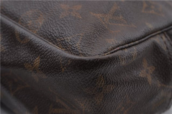 Auth LOUIS VUITTON Monogram Trousse Toilette 28 Clutch Hand Bag M47522 LV 5419C