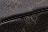 Auth LOUIS VUITTON Monogram Trousse Toilette 28 Clutch Hand Bag M47522 LV 5419C
