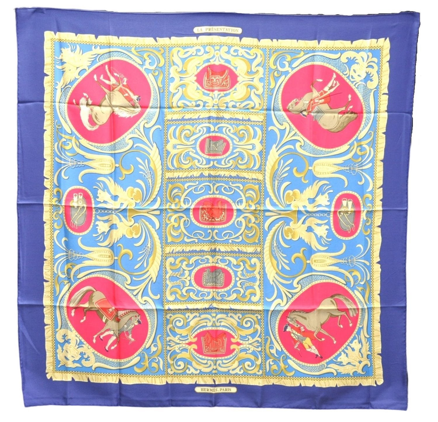 Authentic HERMES Carre 90 Scarf 