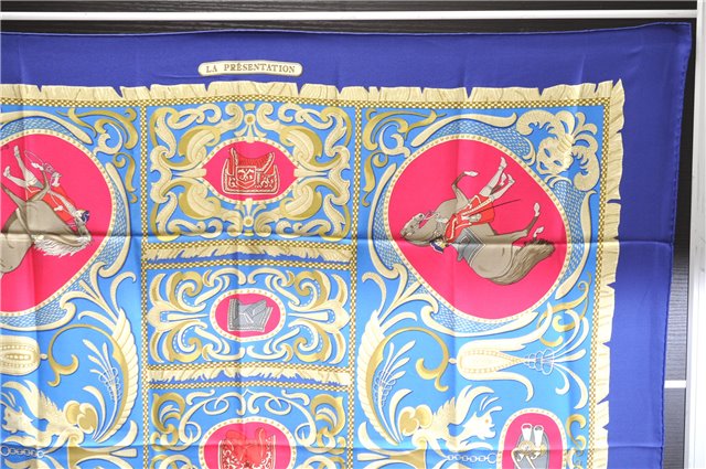 Authentic HERMES Carre 90 Scarf 