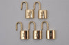 Authentic Louis Vuitton Padlock Gold 10Set LV 5419I