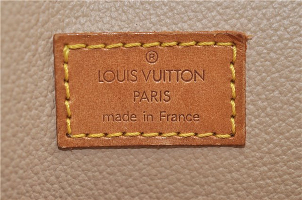 Authentic Louis Vuitton Monogram Sac Plat Hand Tote Bag M51140 LV 5420E