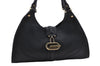 Authentic GUCCI Shoulder Hand Bag Leather 130995 Black 5421D