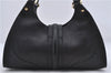 Authentic GUCCI Shoulder Hand Bag Leather 130995 Black 5421D