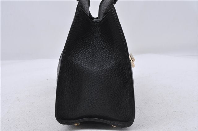 Authentic GUCCI Shoulder Hand Bag Leather 130995 Black 5421D