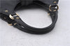 Authentic GUCCI Shoulder Hand Bag Leather 130995 Black 5421D