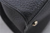 Authentic GUCCI Shoulder Hand Bag Leather 130995 Black 5421D