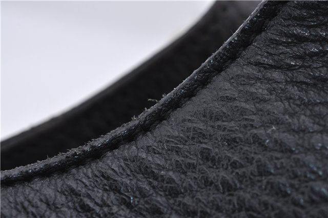 Authentic GUCCI Shoulder Hand Bag Leather 130995 Black 5421D