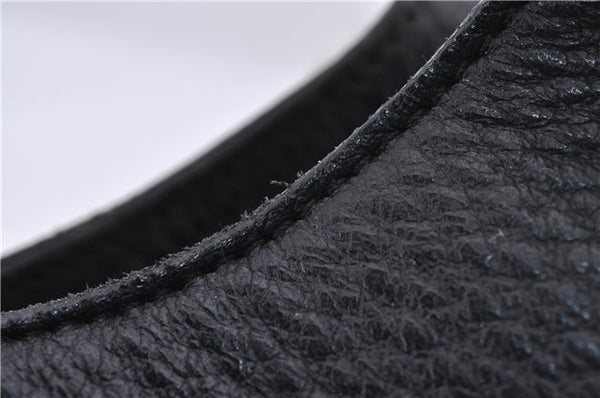 Authentic GUCCI Shoulder Hand Bag Leather 130995 Black 5421D