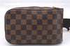 Authentic Louis Vuitton Damier Geronimos Waist Body Bag N51994 LV 5421E