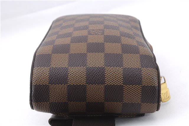 Authentic Louis Vuitton Damier Geronimos Waist Body Bag N51994 LV 5421E