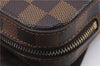 Authentic Louis Vuitton Damier Geronimos Waist Body Bag N51994 LV 5421E