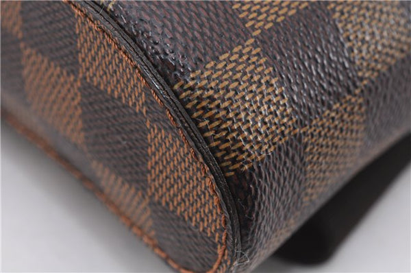 Authentic Louis Vuitton Damier Geronimos Waist Body Bag N51994 LV 5421E